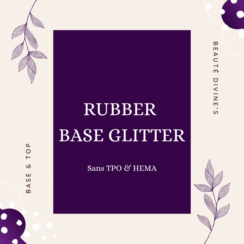 RUBBER BASE GLITTER