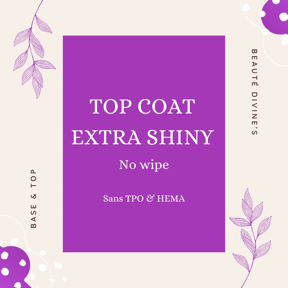 TOP COAT EXTRA SHINY NO WIPE