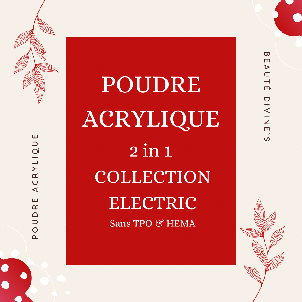 POUDRE ACRYLIQUE COLLECTION ELECTRIC 2 IN 1